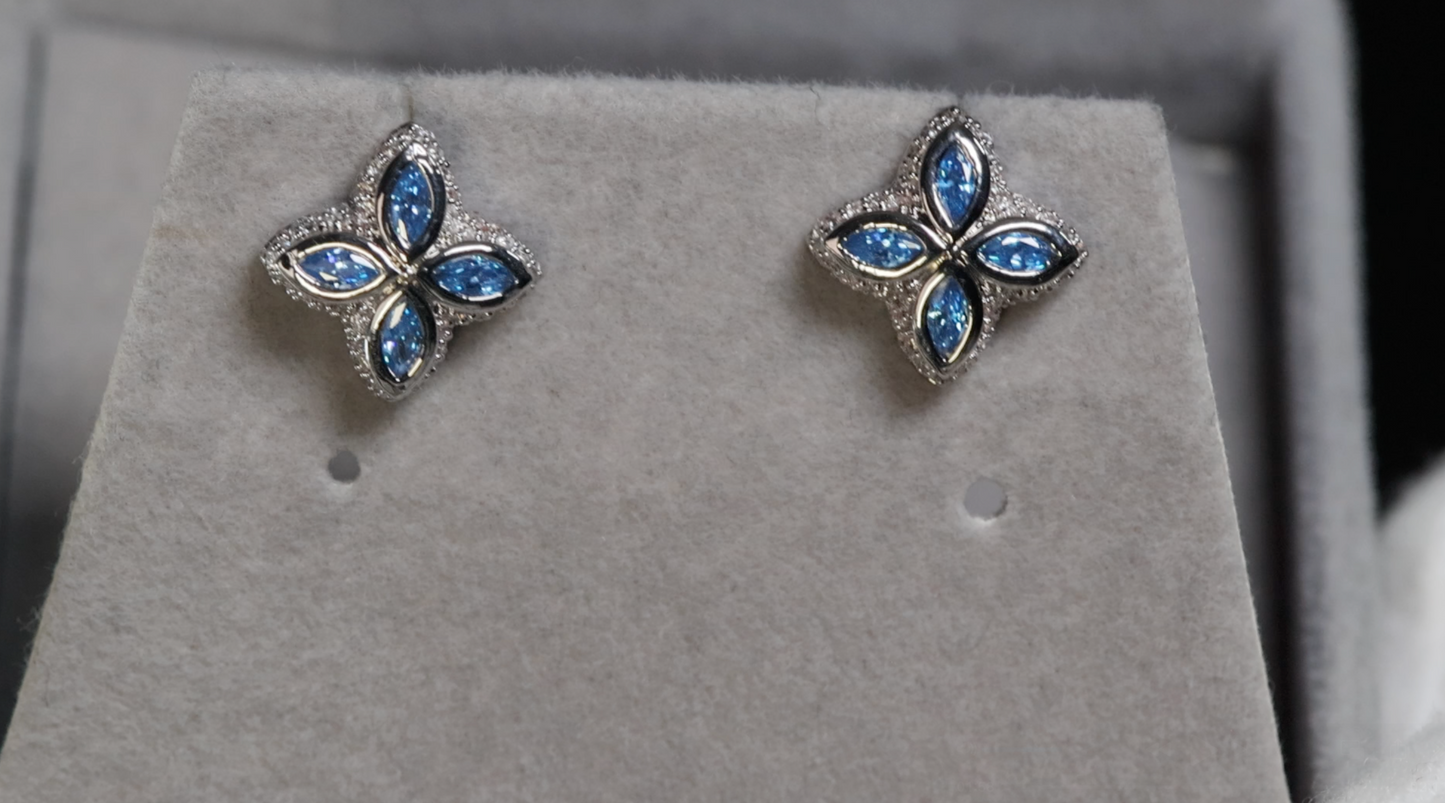 Clover Diamond Earrings