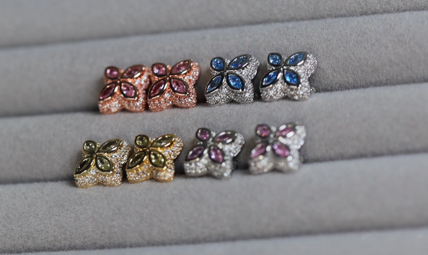 Clover Diamond Earrings