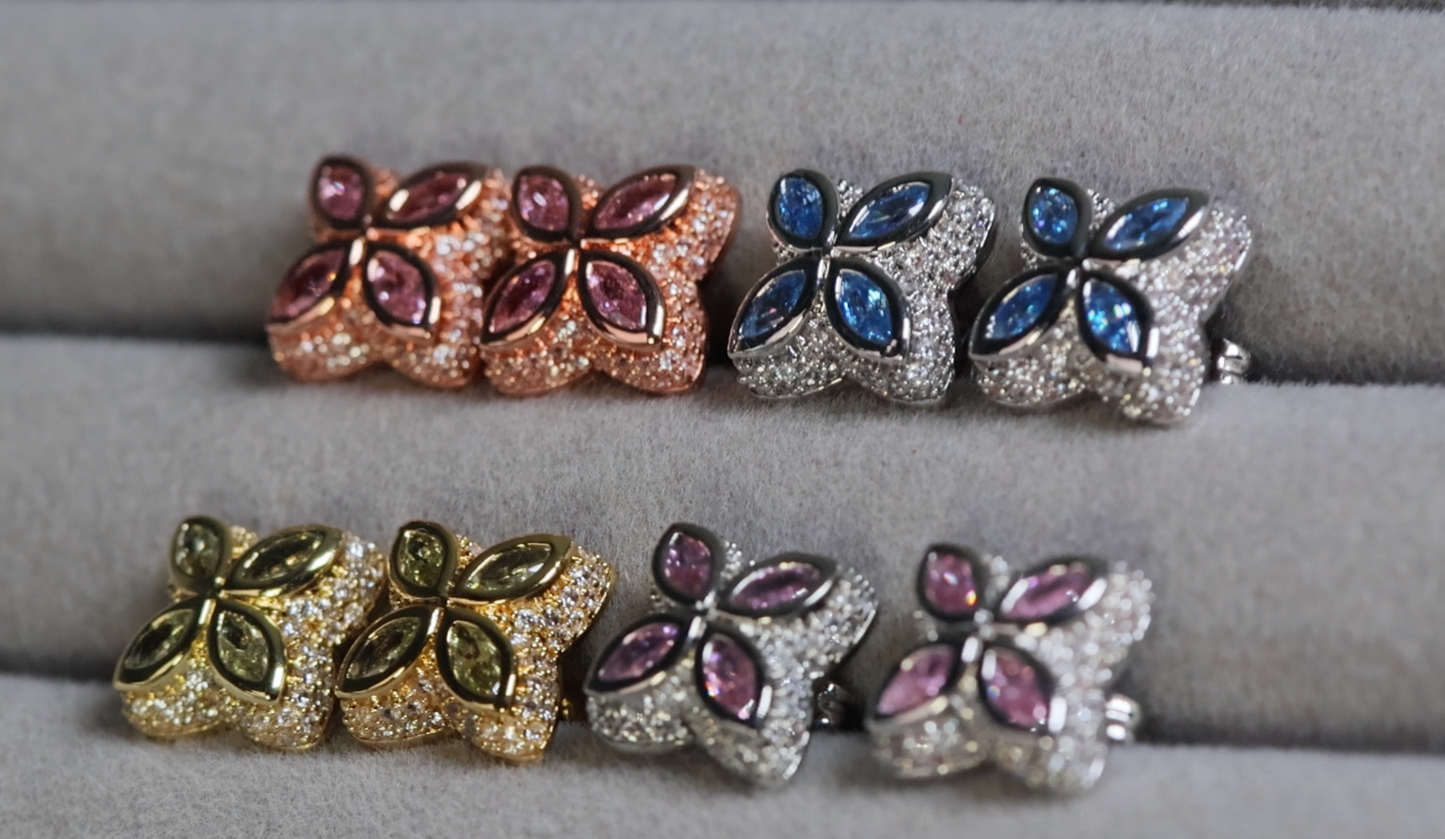Clover Diamond Earrings