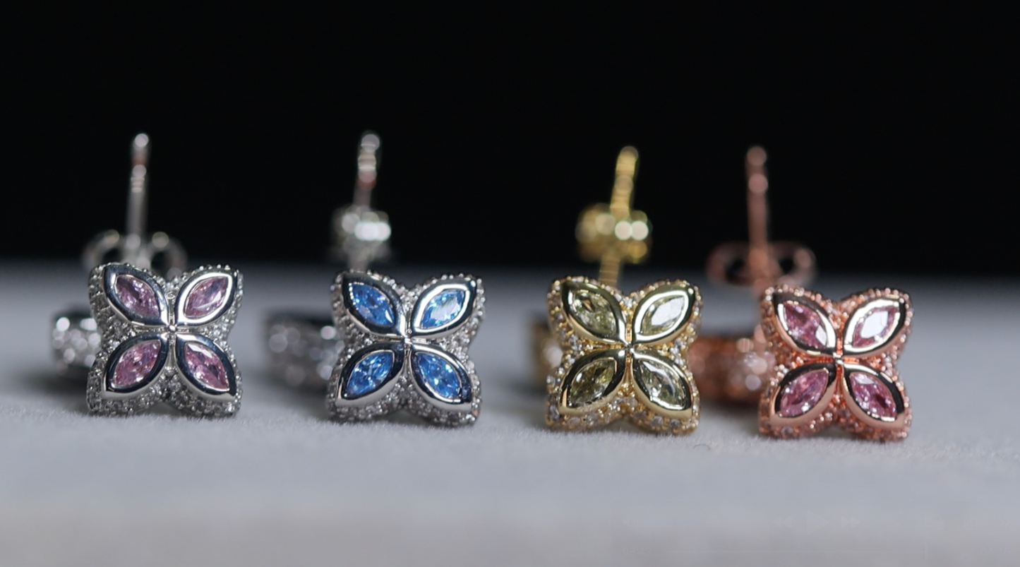 Clover Diamond Earrings