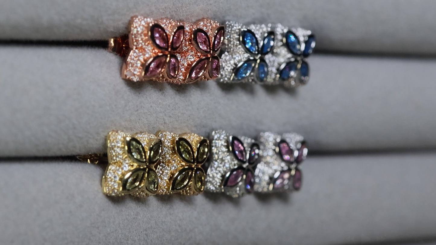 Clover Diamond Earrings
