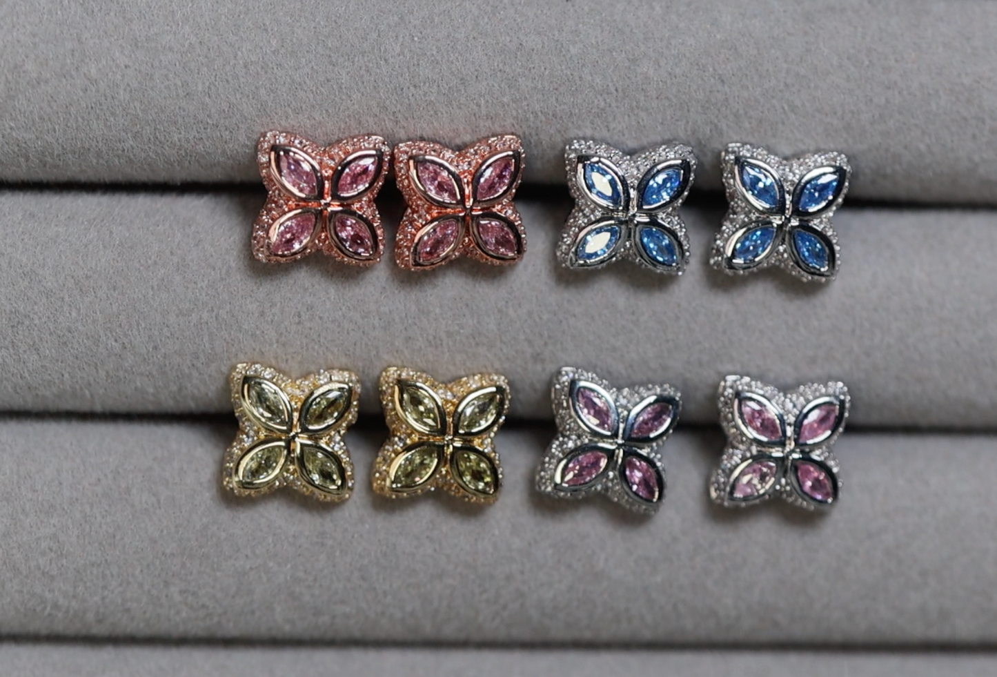 Clover Diamond Earrings