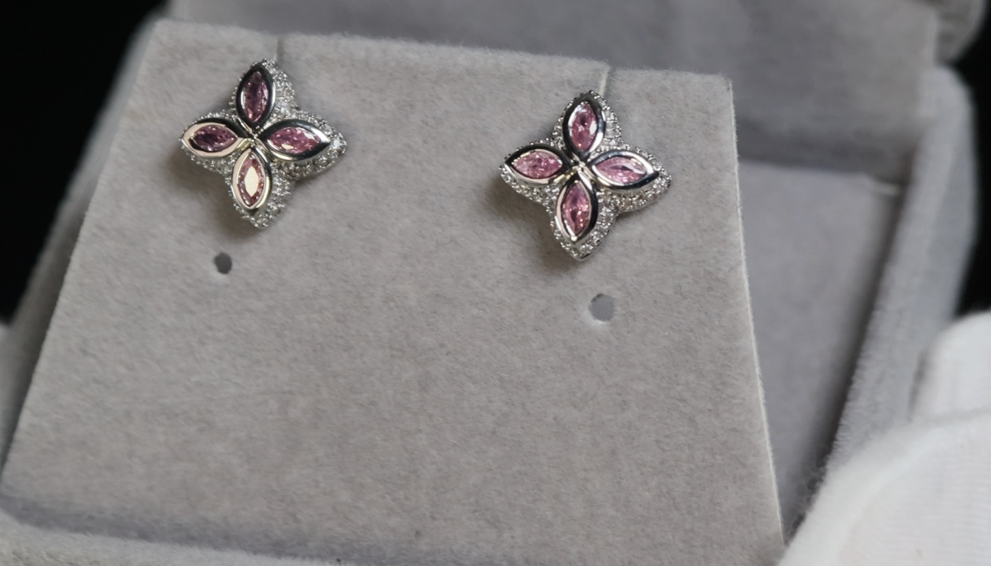Clover Diamond Earrings