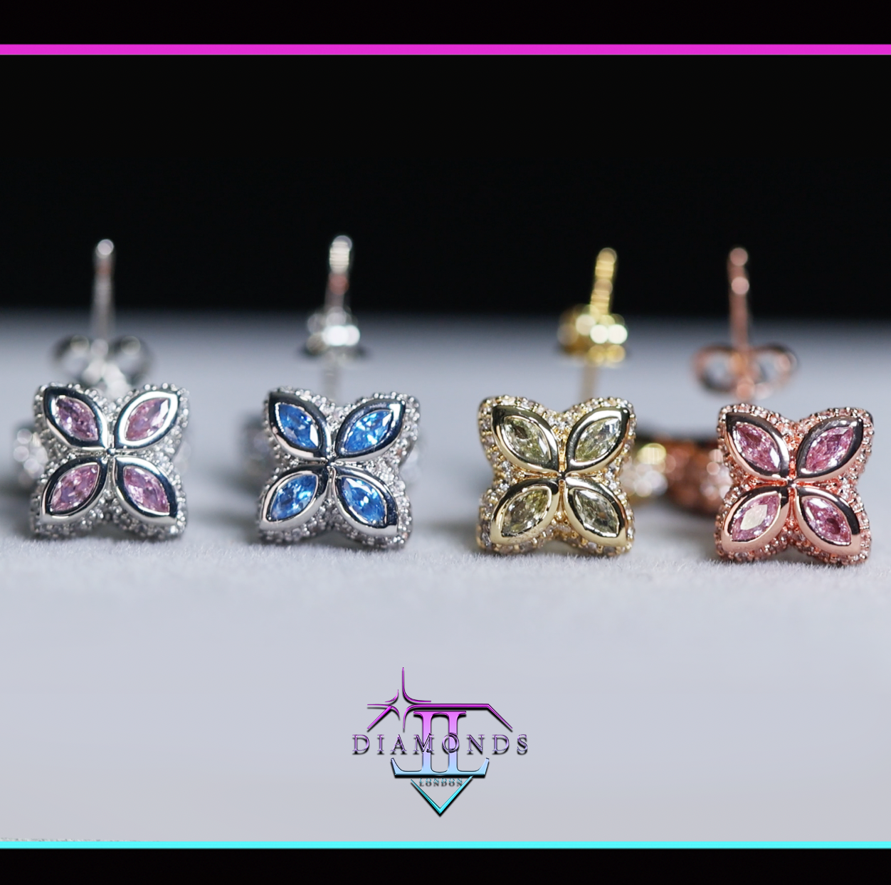 Clover Diamond Earrings