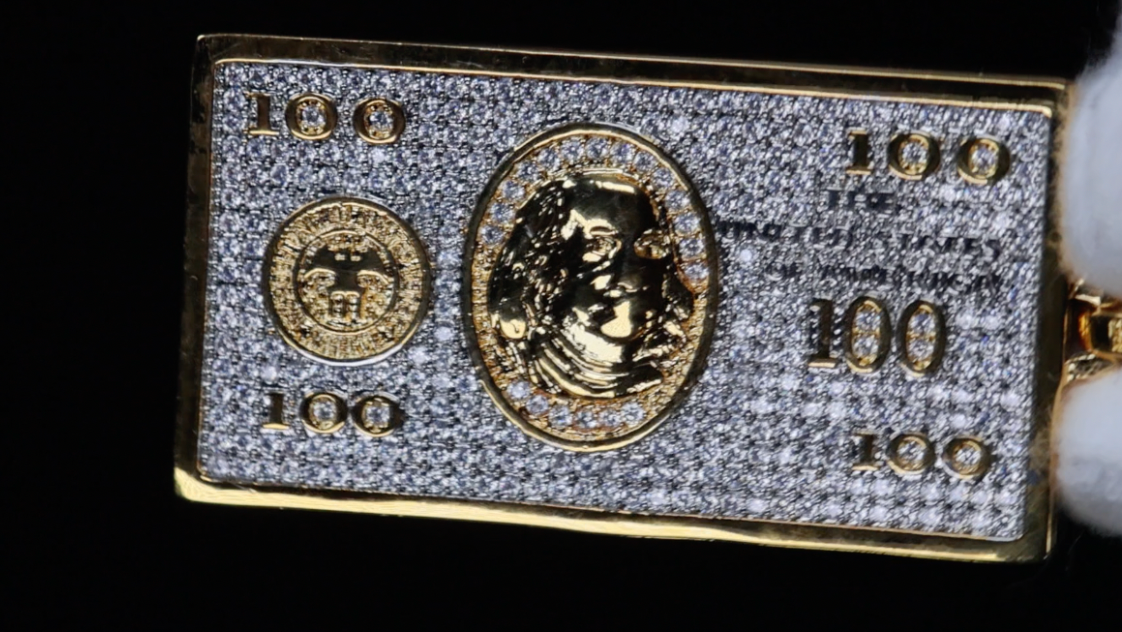 Diamond Money Pendant