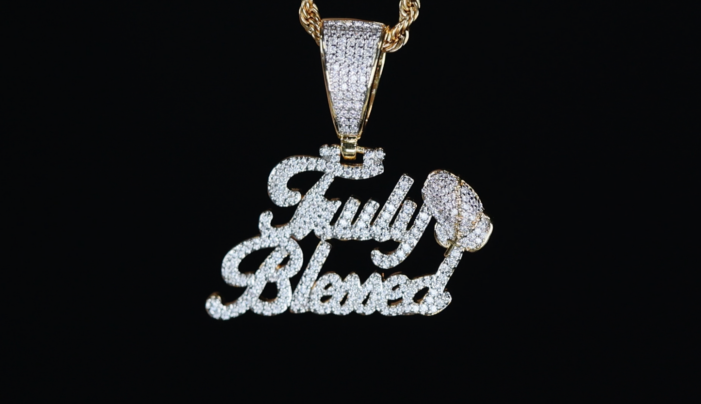 Gold Hip Hop Pendant
