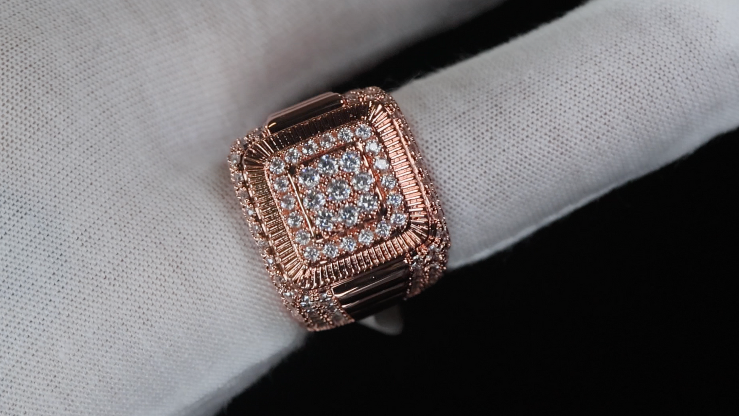 Mens Rose Gold Ring