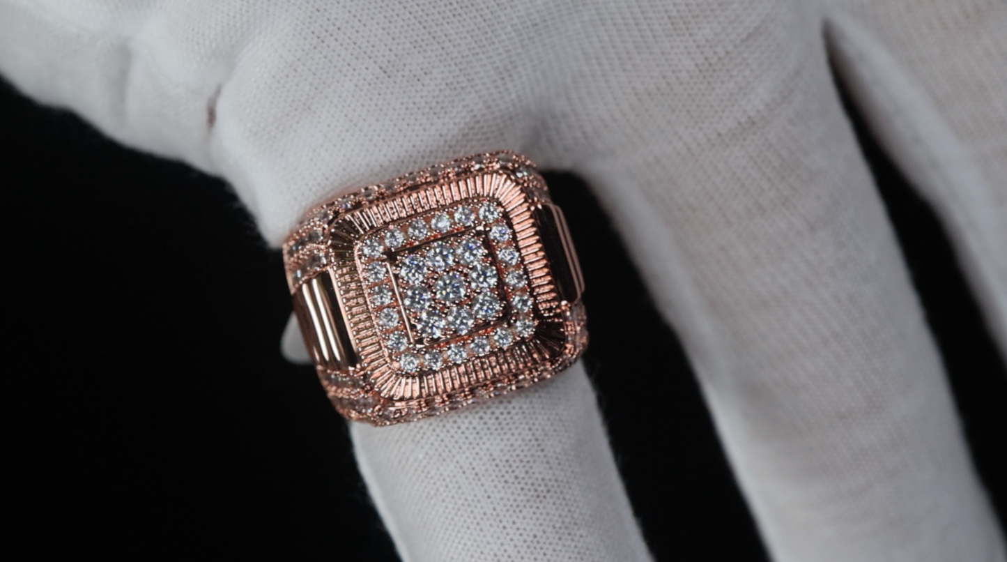 Mens Rose Gold Ring