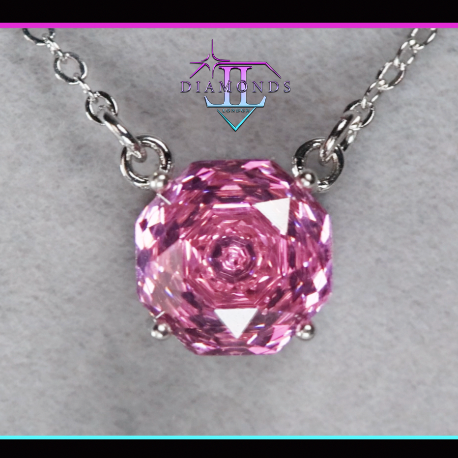 Pink Diamond Pendant