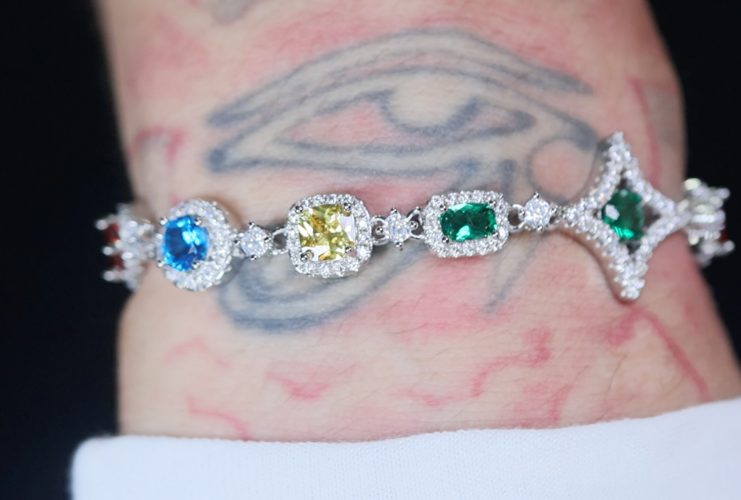 Rainbow Diamond Bracelet