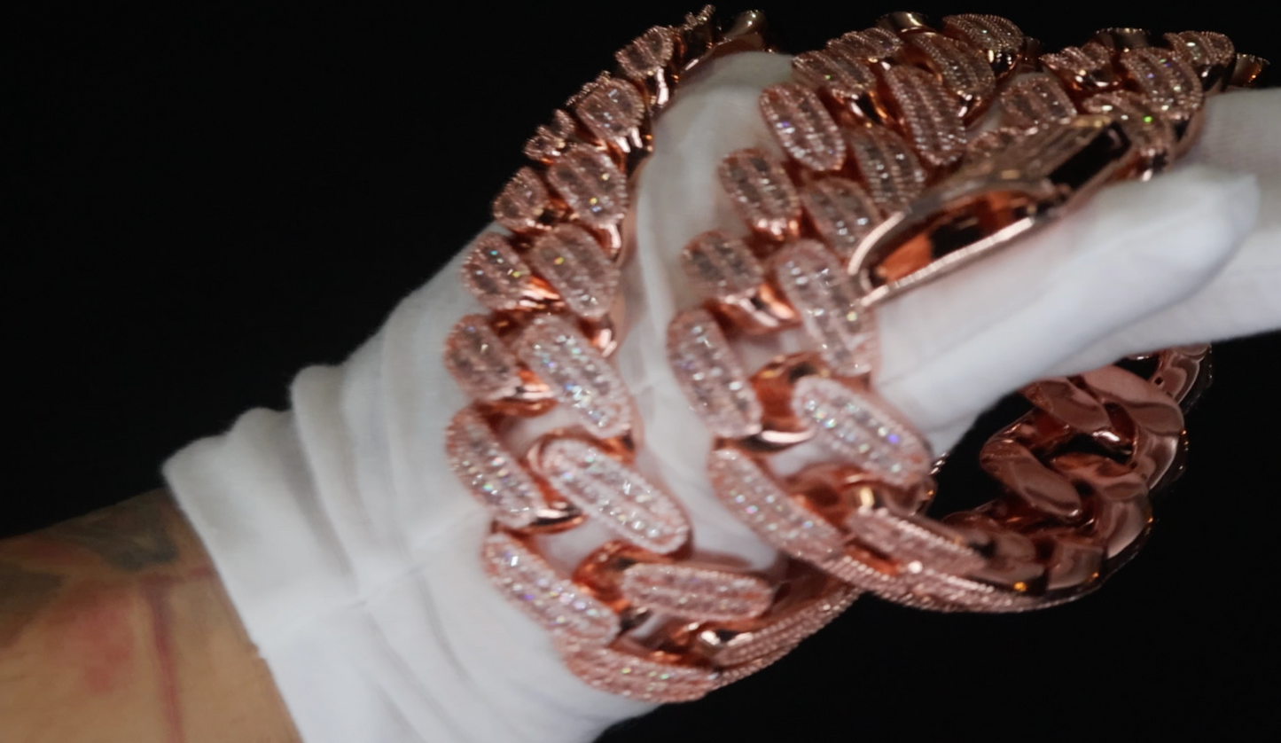 Rose Gold Cuban Necklace