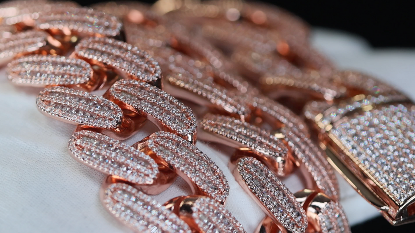 Rose Gold Cuban Necklace