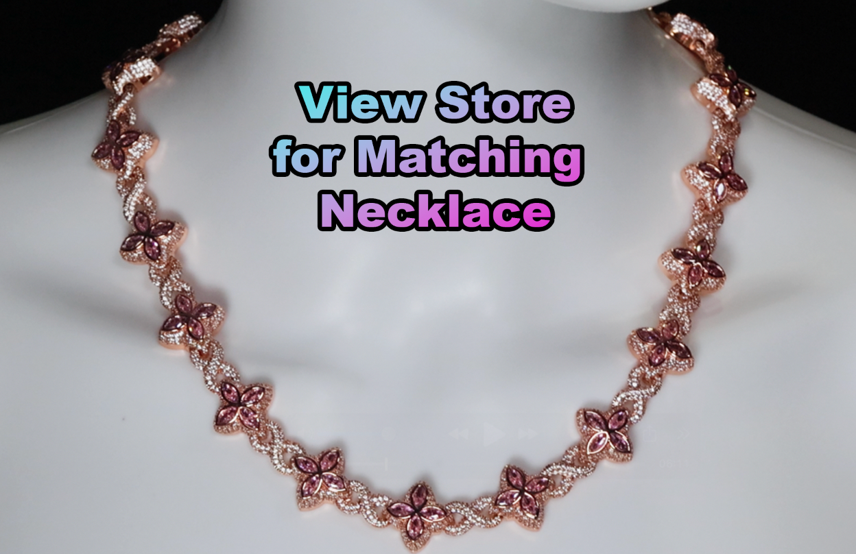 Rose Gold Diamond Clover Bracelet