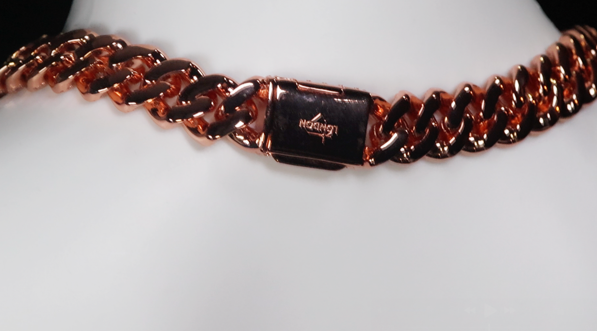Rose Gold Centrral Cee Chain