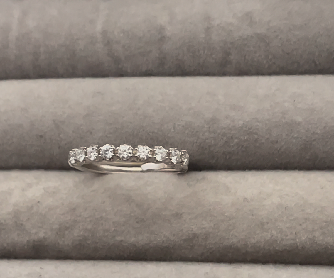 womens lab grown diamond wedding band