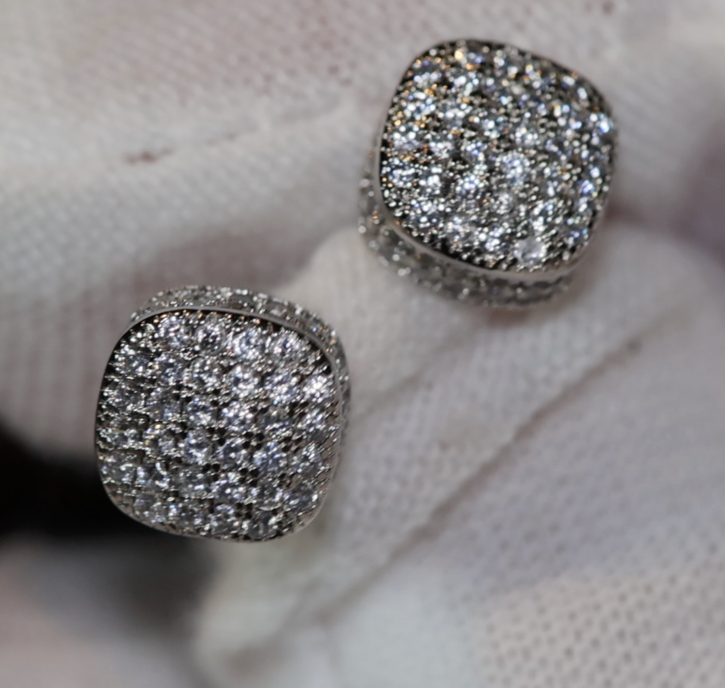 womens diamond ear studs