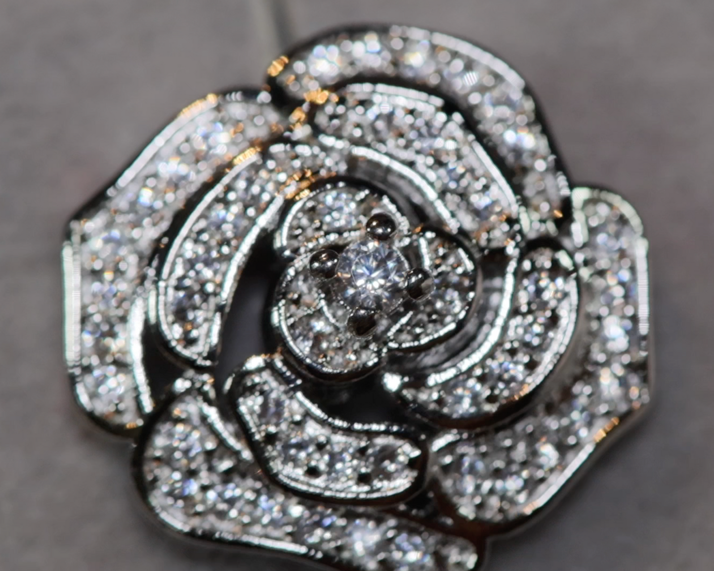 Womens Diamond Ear Studs | Diamond Flower Ear Studs