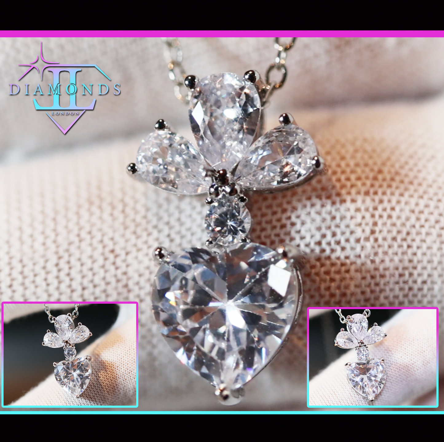 Diamond Heart Pendant