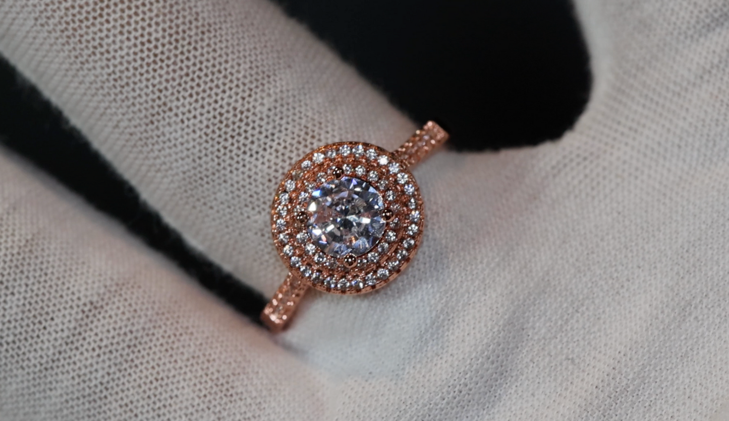 Rose Gold Engagement Ring | Diamond Engagement Ring | Rose Gold Ring | Engagement Ring | Rose Gold Wedding Ring