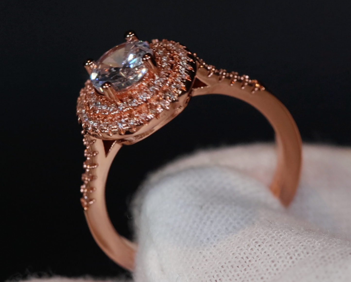 Rose Gold Engagement Ring | Diamond Engagement Ring | Rose Gold Ring | Engagement Ring | Rose Gold Wedding Ring