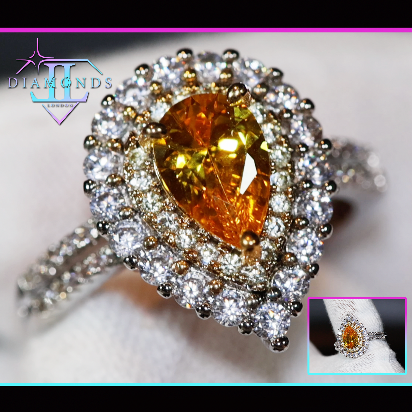 Yellow Diamond Engagement Ring