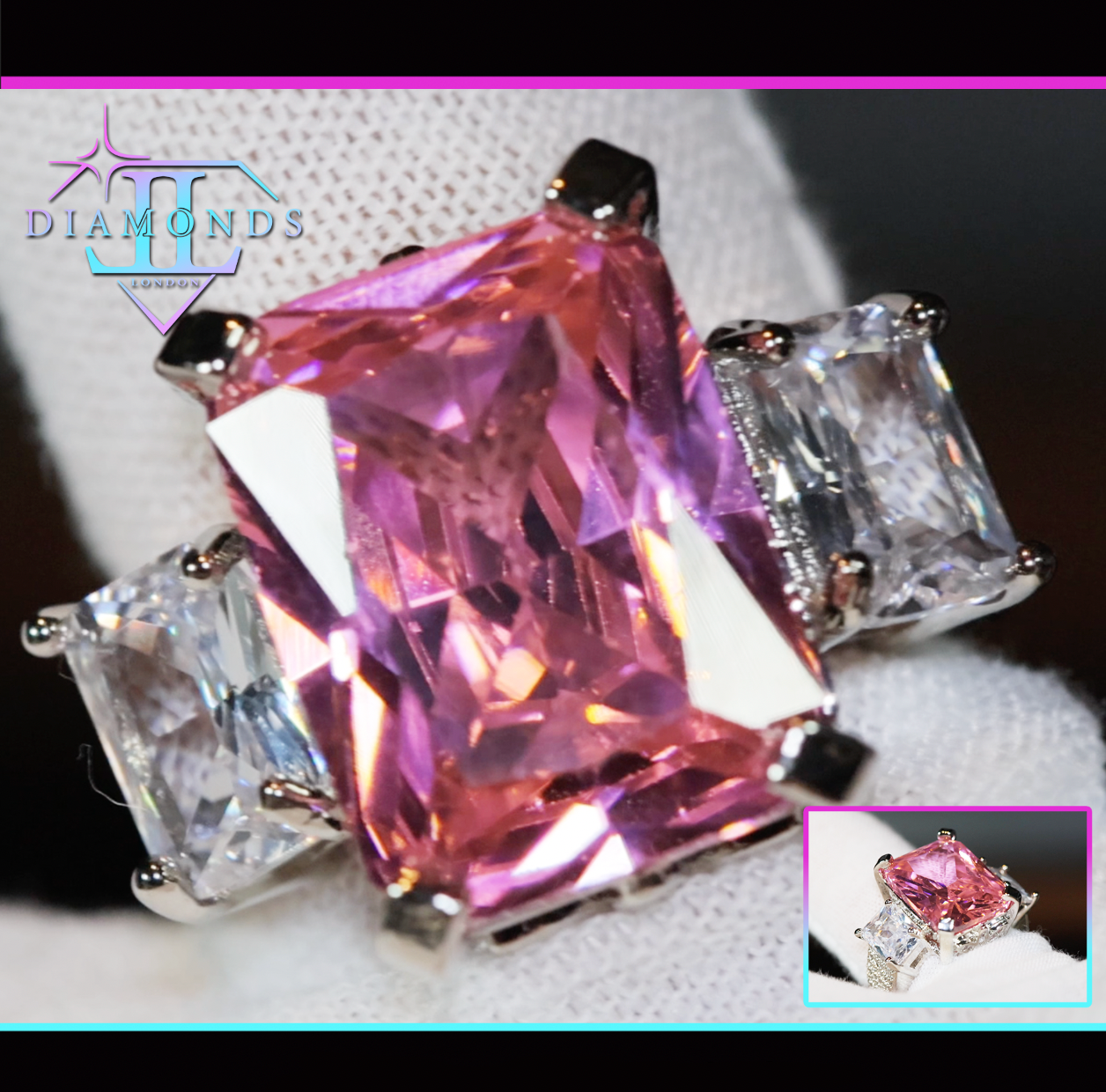 Three Stone Engagement Ring