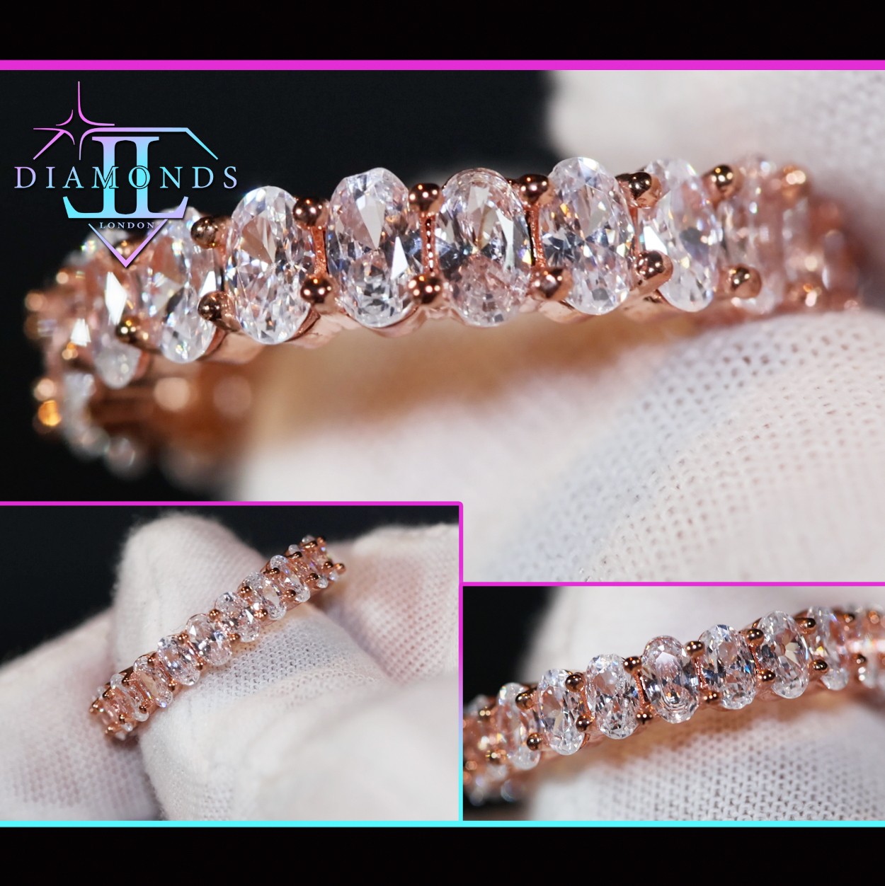 Rose Gold Eternity Ring