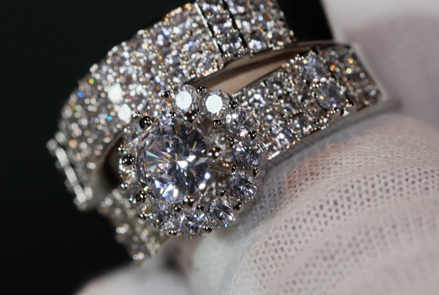 Wedding Ring | Engagement Ring Set | Engagement Rings | Womens Diamond Ring Set