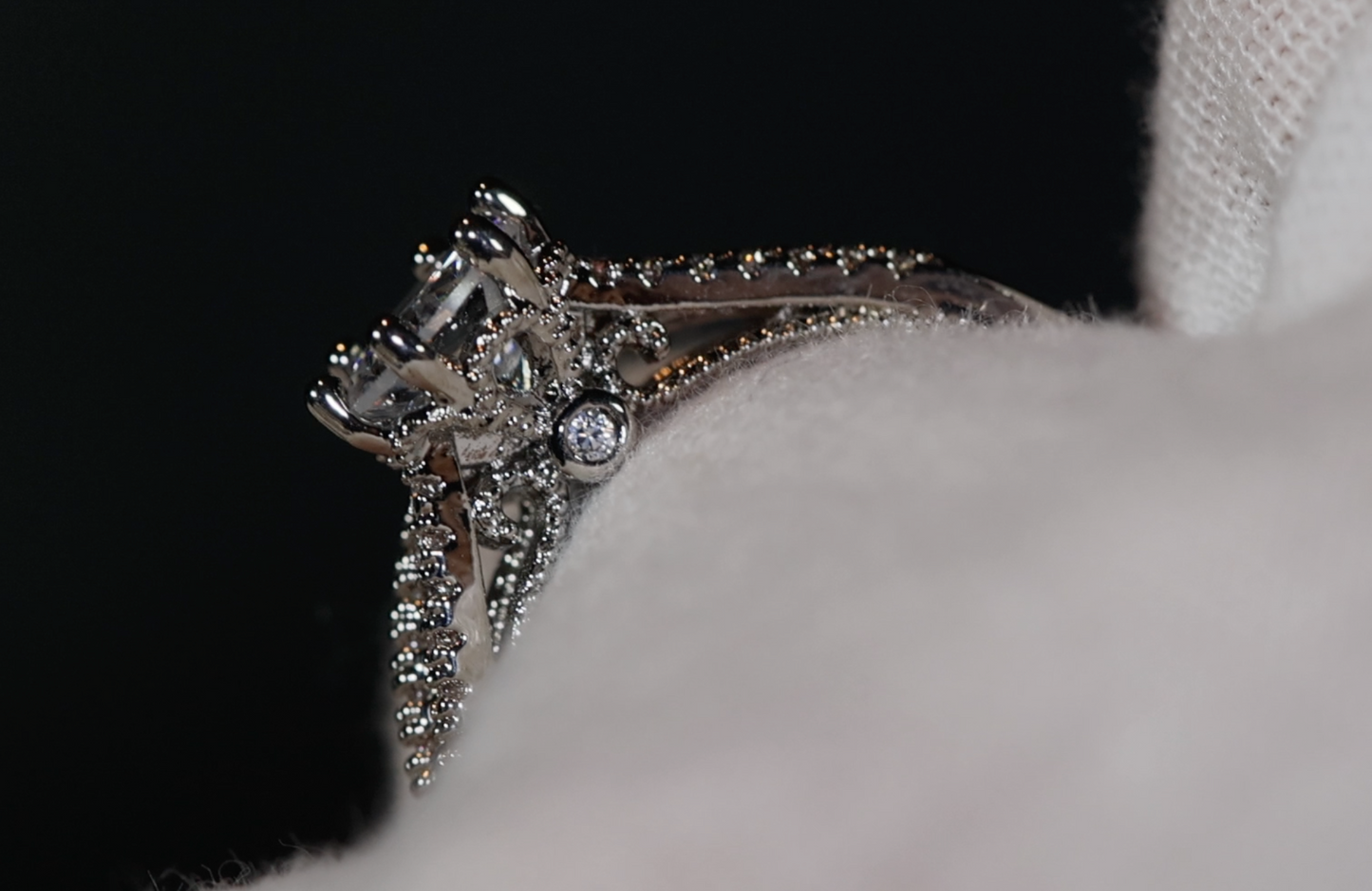 Womens Wedding Ring Set | Engagement Ring Set | Wedding Ring