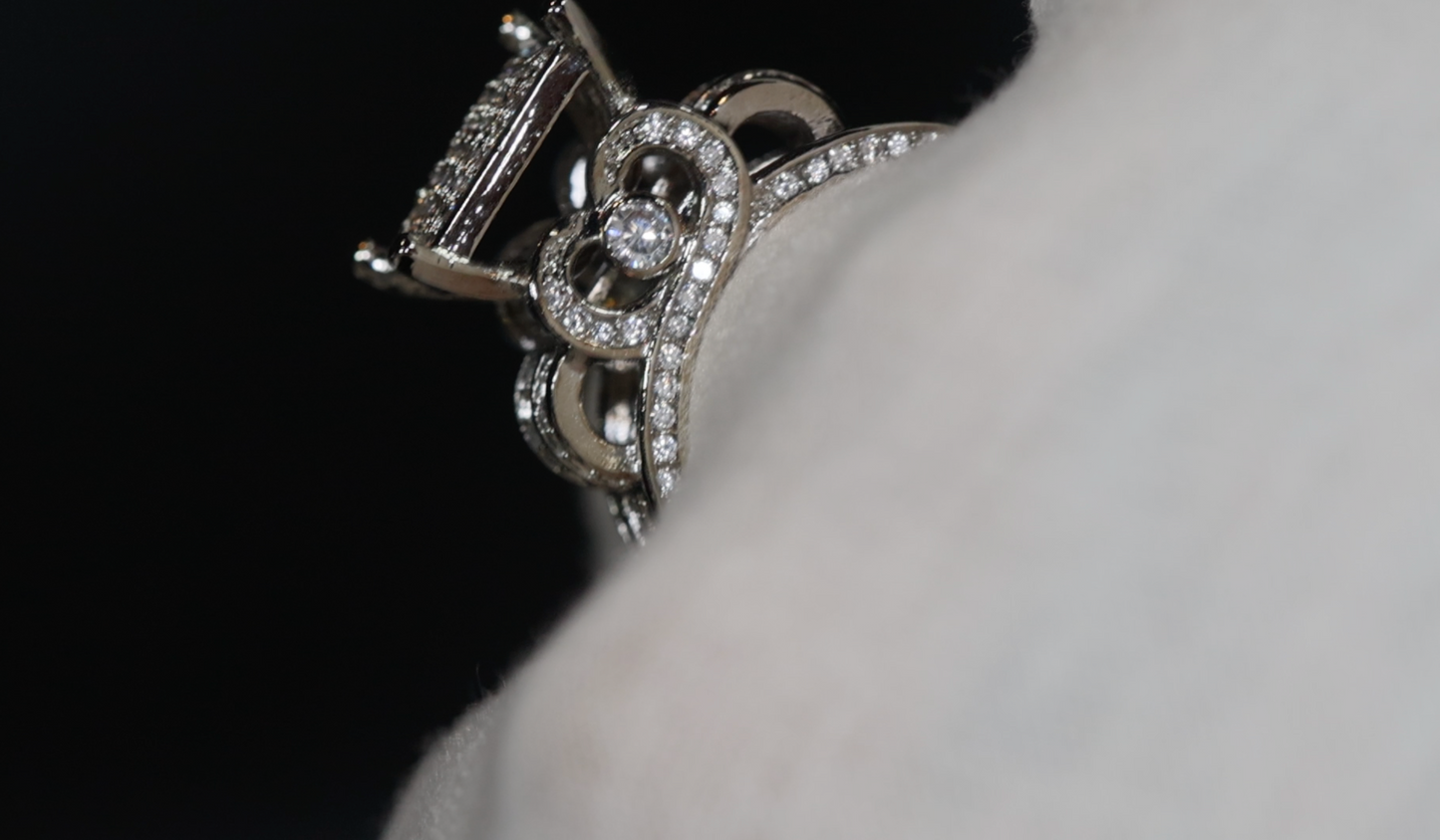Womens Big Diamond Ring | Womens Iced Out Ring | Womens Big Ring