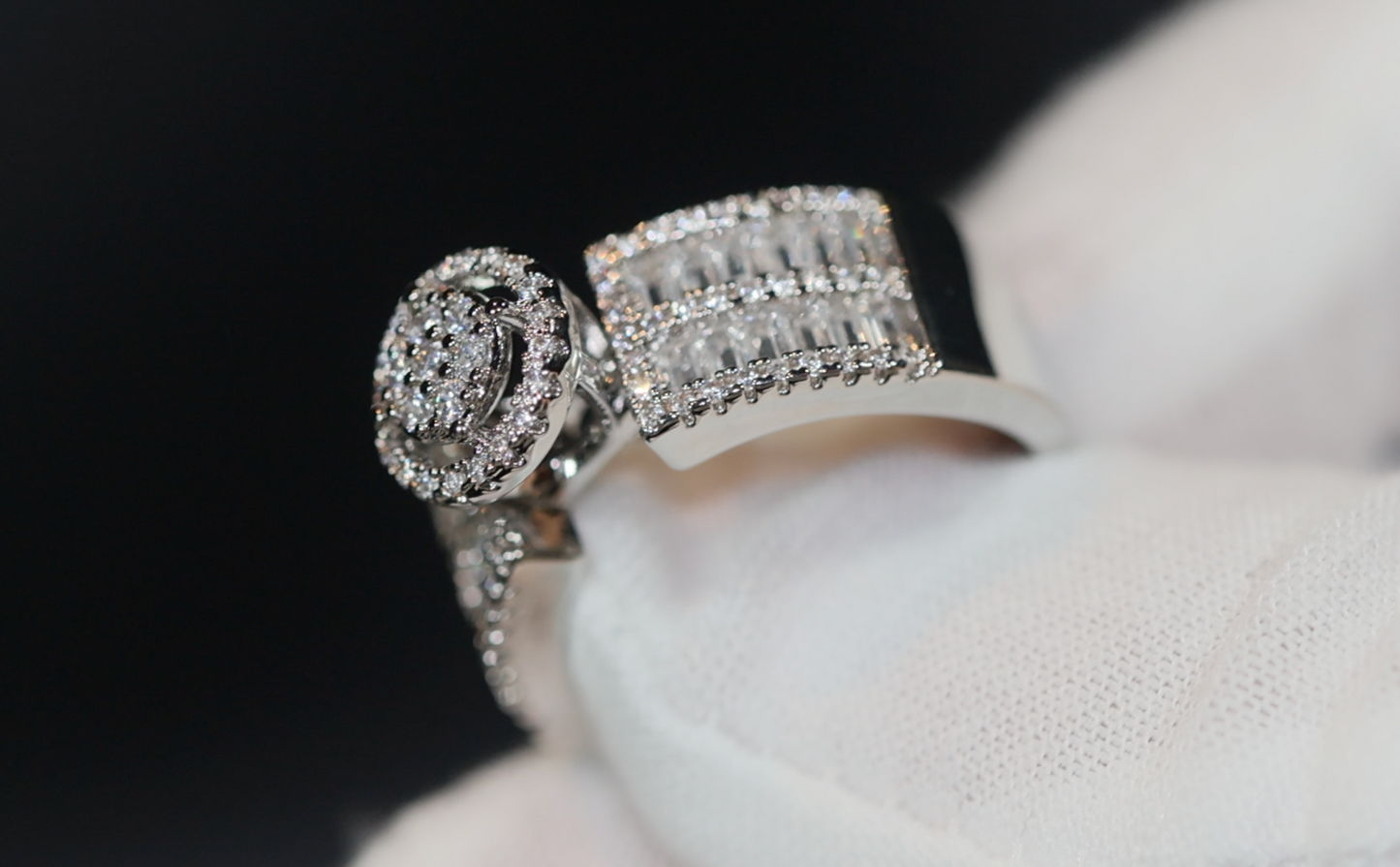 Womens Big Diamond Ring | Womens Engagement Ring | Womens Big Rings
