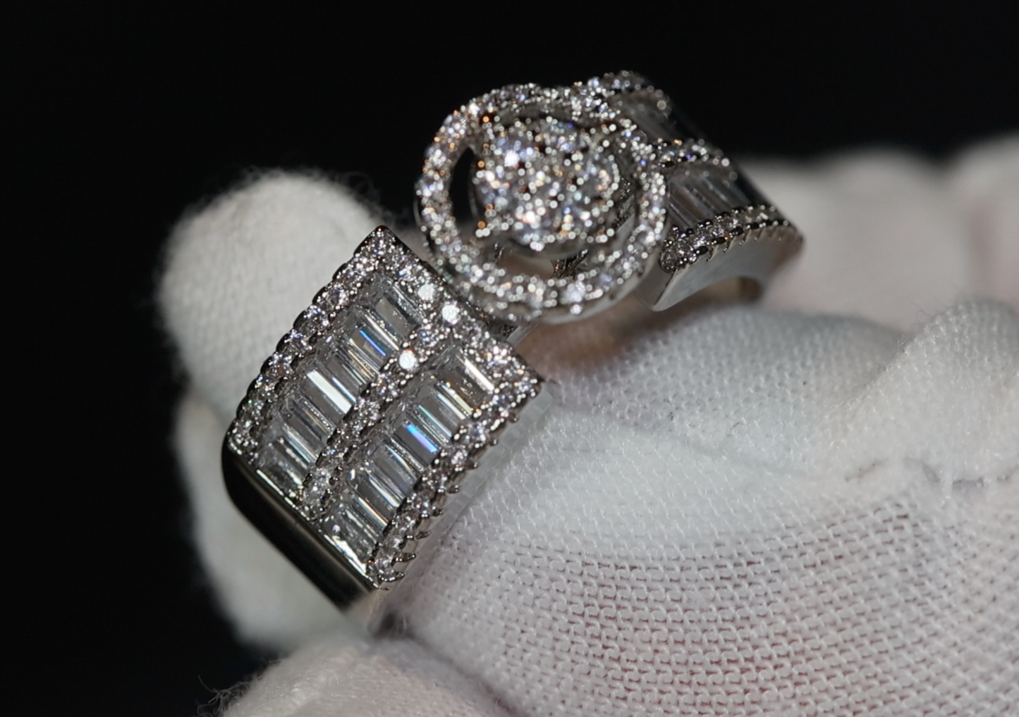 Womens Big Diamond Ring | Womens Engagement Ring | Womens Big Rings