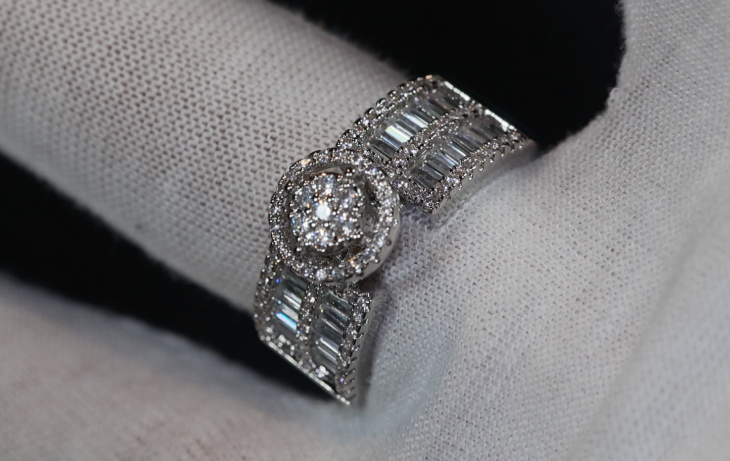 Womens Big Diamond Ring | Womens Engagement Ring | Womens Big Rings