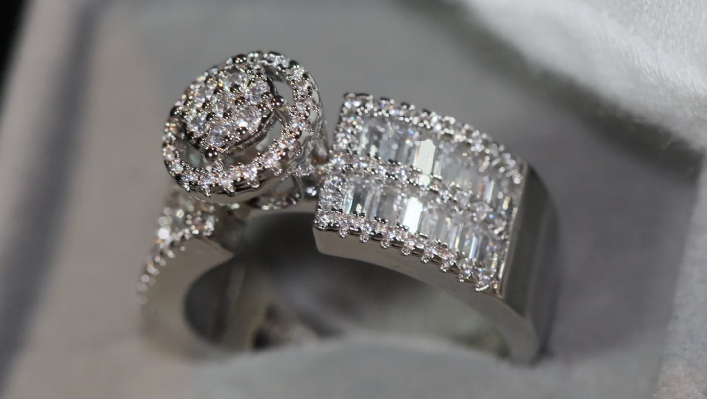 Womens Big Diamond Ring | Womens Engagement Ring | Womens Big Rings