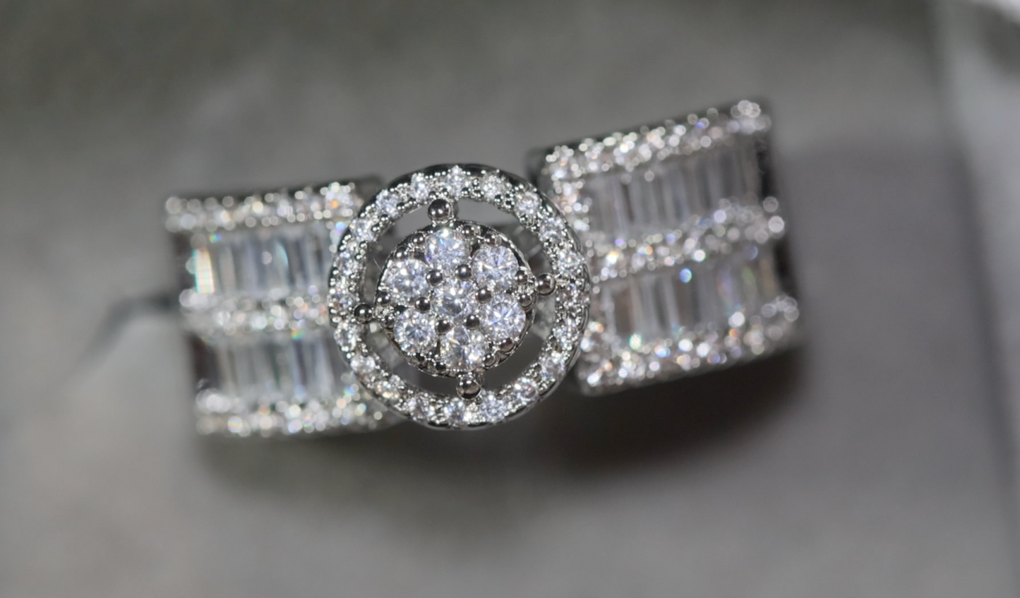 Womens Big Diamond Ring | Womens Engagement Ring | Womens Big Rings