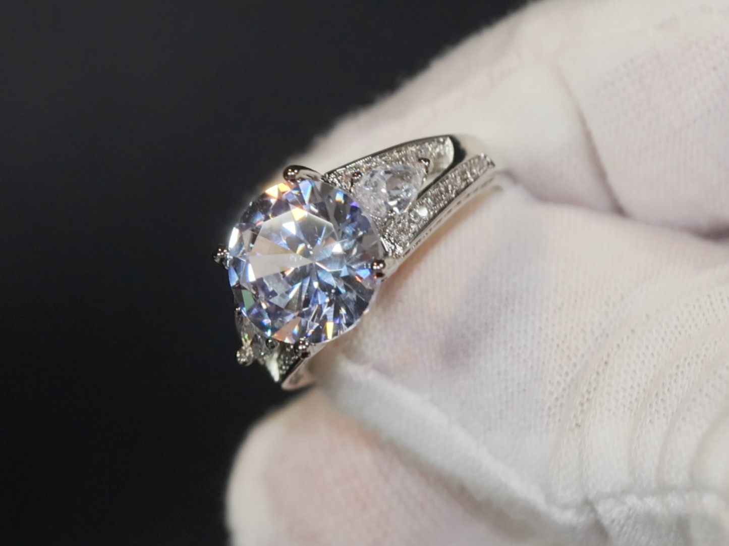 Big Diamond Ring | Womens Big Diamond Ring | Big Engagement Rings