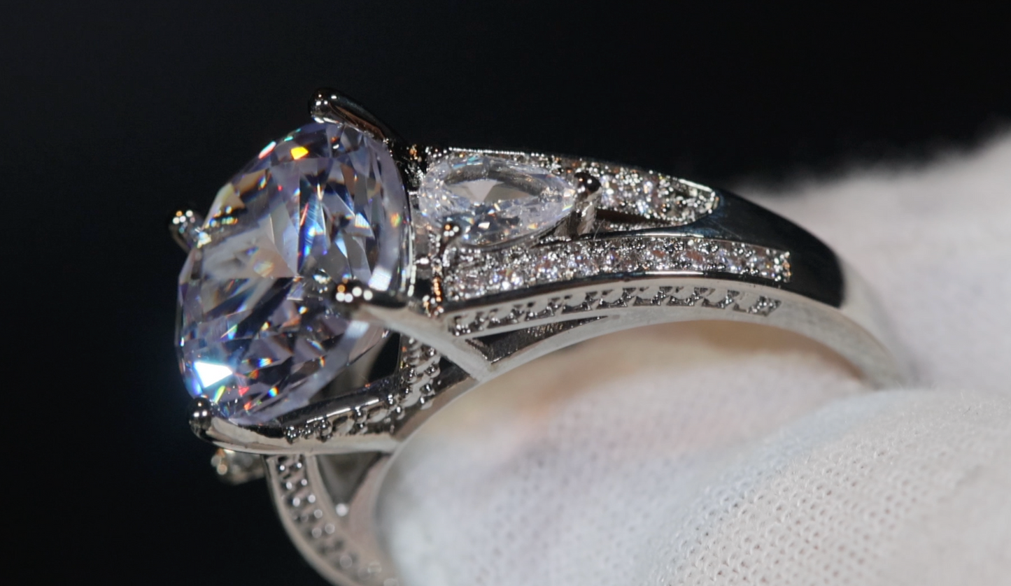 Big Diamond Ring | Womens Big Diamond Ring | Big Engagement Rings