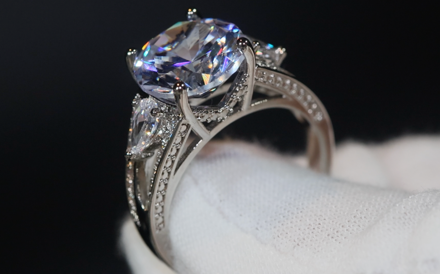 Big Diamond Ring | Womens Big Diamond Ring | Big Engagement Rings