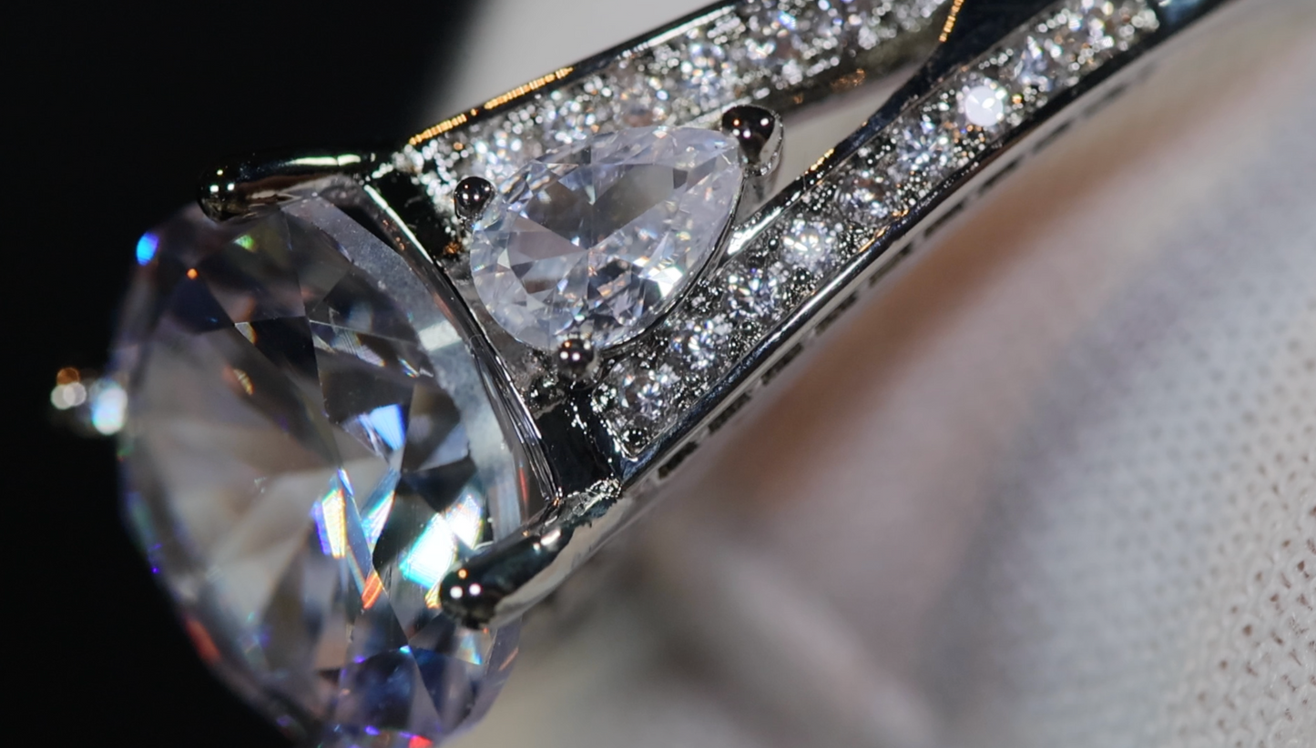 Big Diamond Ring | Womens Big Diamond Ring | Big Engagement Rings