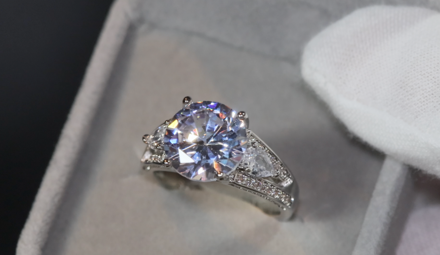 Big Diamond Ring | Womens Big Diamond Ring | Big Engagement Rings