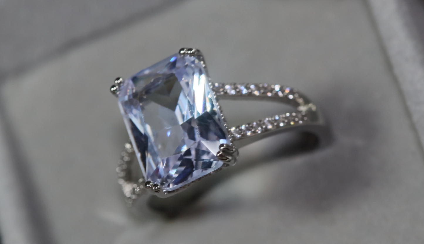 Womens Big Diamond Ring, Womens diamond ring, womens engagement ring, womens wedding ring, womens promise ring, promise ring