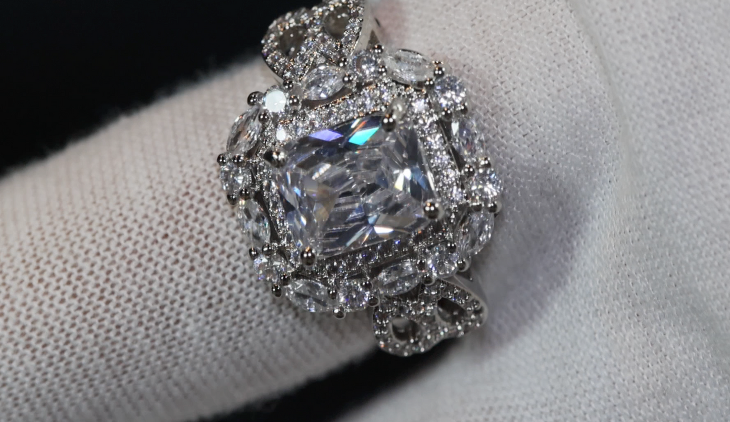 Big Baguette Ring | Promise Ring | Womens Ring | Engagement Rings | Wedding Ring