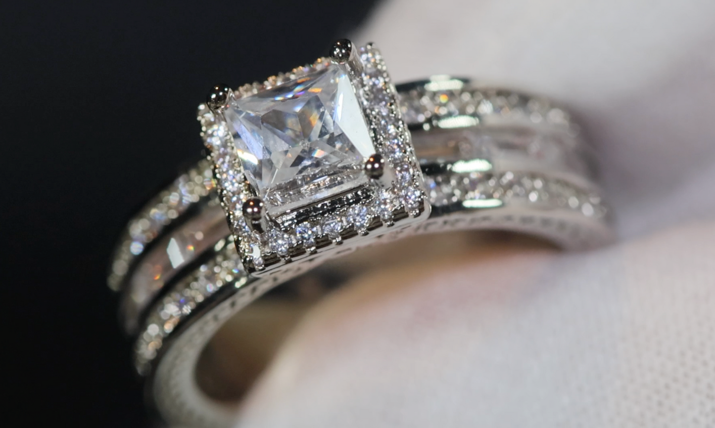 Engagement Ring | Baguette Diamond Ring