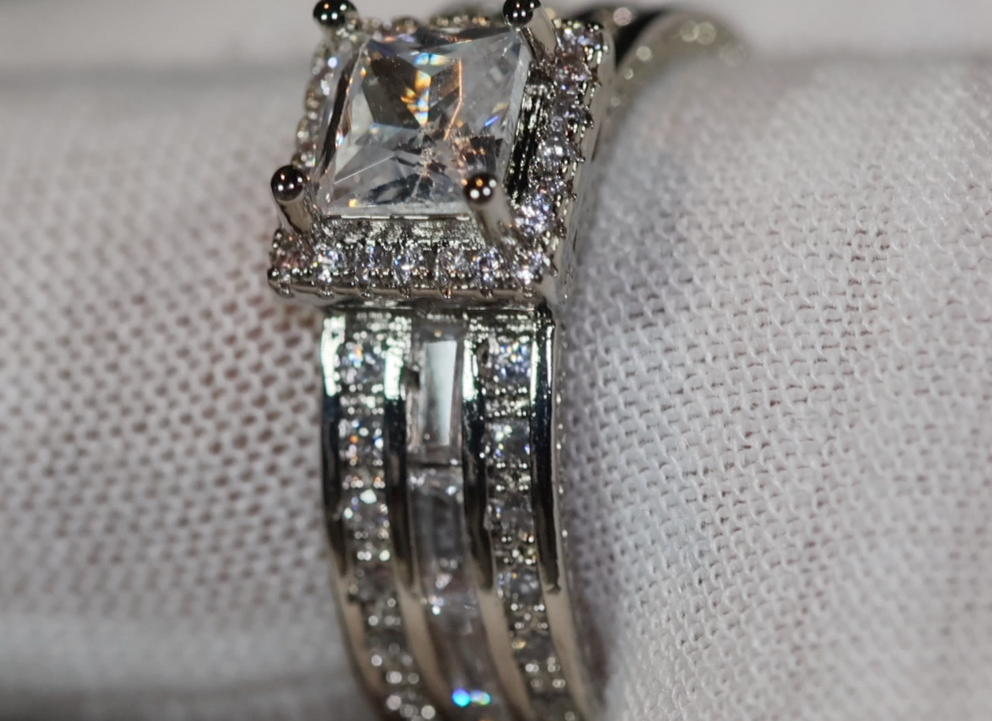 Engagement Ring | Baguette Diamond Ring