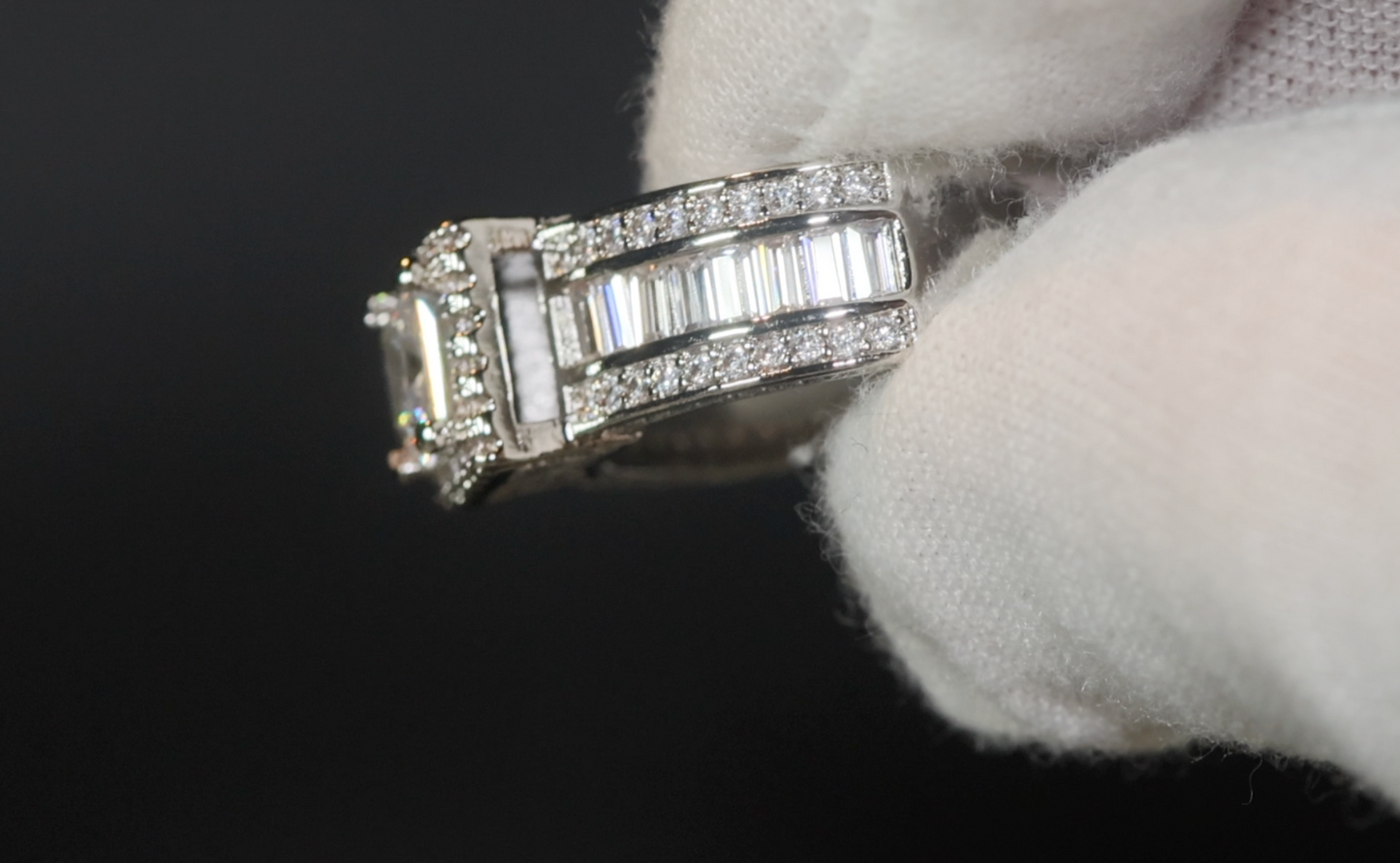 Engagement Ring | Baguette Engagement Ring | Promise Ring