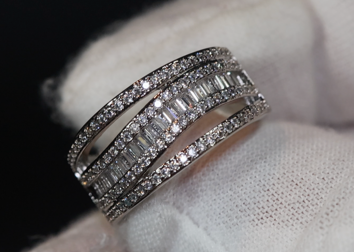 Baguette Ring | Diamond Ring | Fashion Rings | Friendship Ring