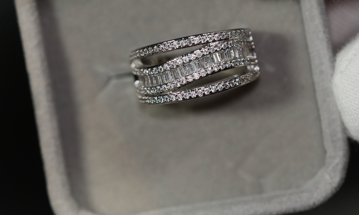 Baguette Ring | Diamond Ring | Fashion Rings | Friendship Ring