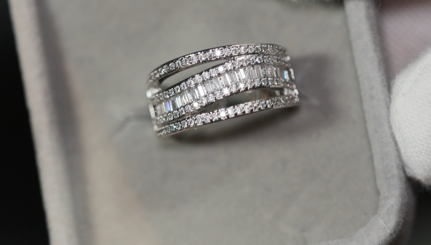 Baguette Ring | Diamond Ring | Fashion Rings | Friendship Ring
