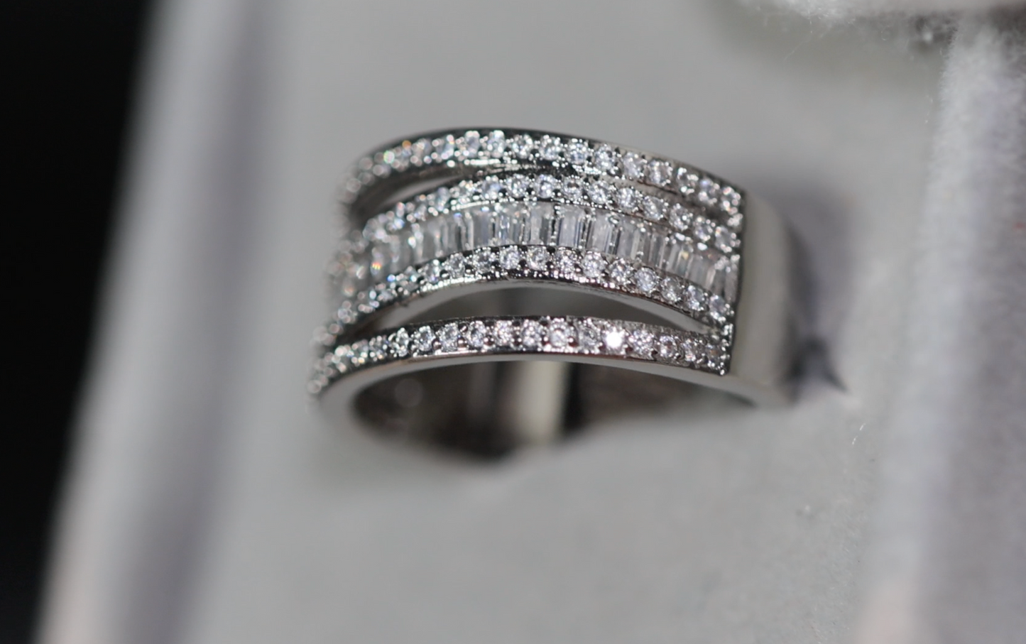 Baguette Ring | Diamond Ring | Fashion Rings | Friendship Ring