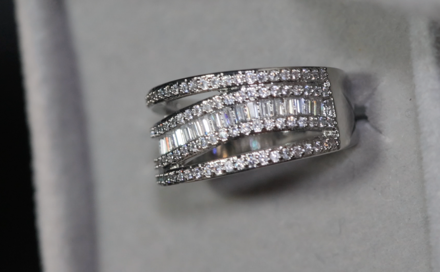 Baguette Ring | Diamond Ring | Fashion Rings | Friendship Ring